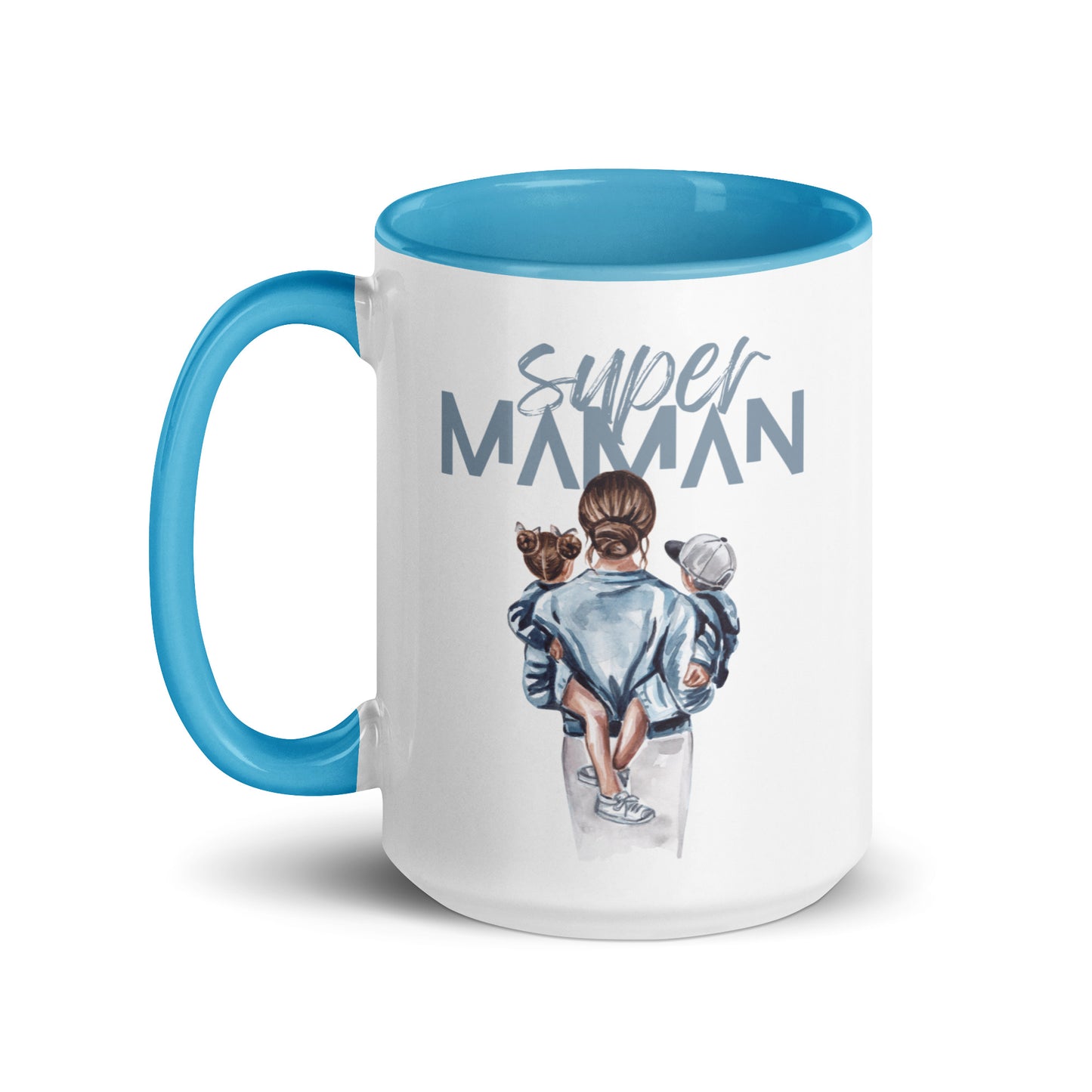 Tasse Colorée "Super Maman"