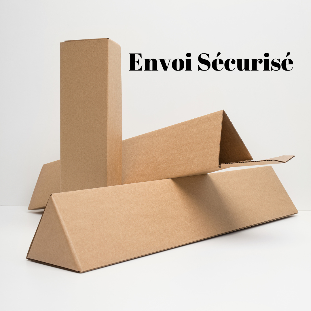 Carton de protection dans lequelle sera envoyé l'affiche pour un envoi sécurisé
